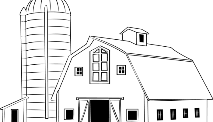 Barn Coloring Book Pages Designs & Activities