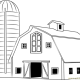 Barn Coloring Book Pages Designs & Activities