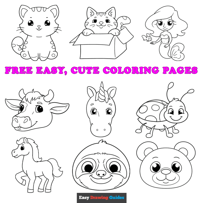 Coloring book activity pages