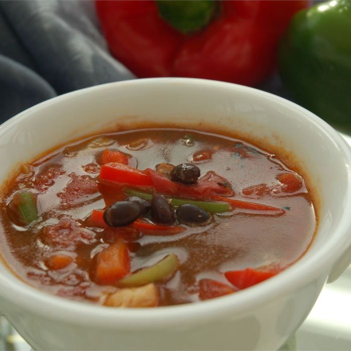 Chicken fajita soup recipe