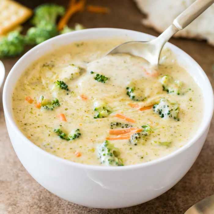 Recipe for broccoli soup panera bread