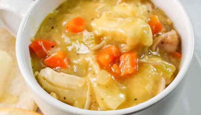 Chicken Soup with Dumplings Recipe