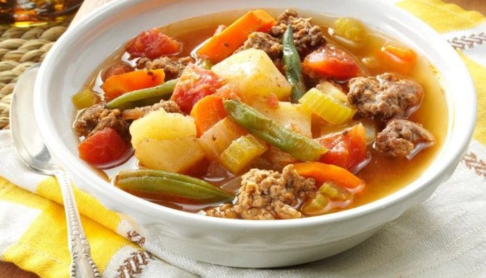 Recipe for Hamburger Vegetable Soup