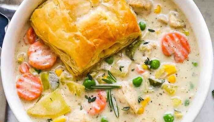 Recipe for Chicken Pot Pie Soup