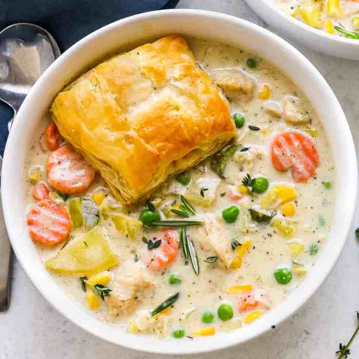 Recipe for chicken pot pie soup