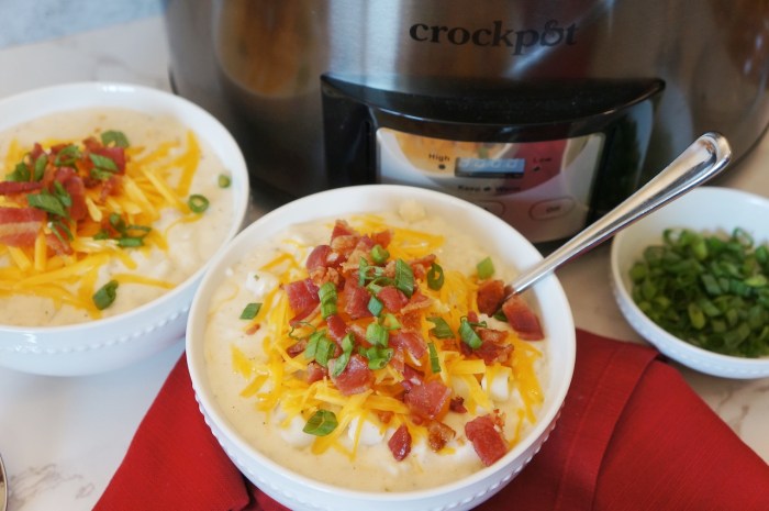 Potato soup crock pot recipes