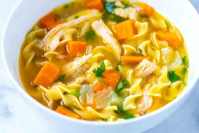 Recipes for chicken soup