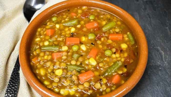 Lentil Vegetable Soup Recipe A Hearty Meal