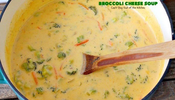 Recipe for Broccoli Cheese Soup Panera