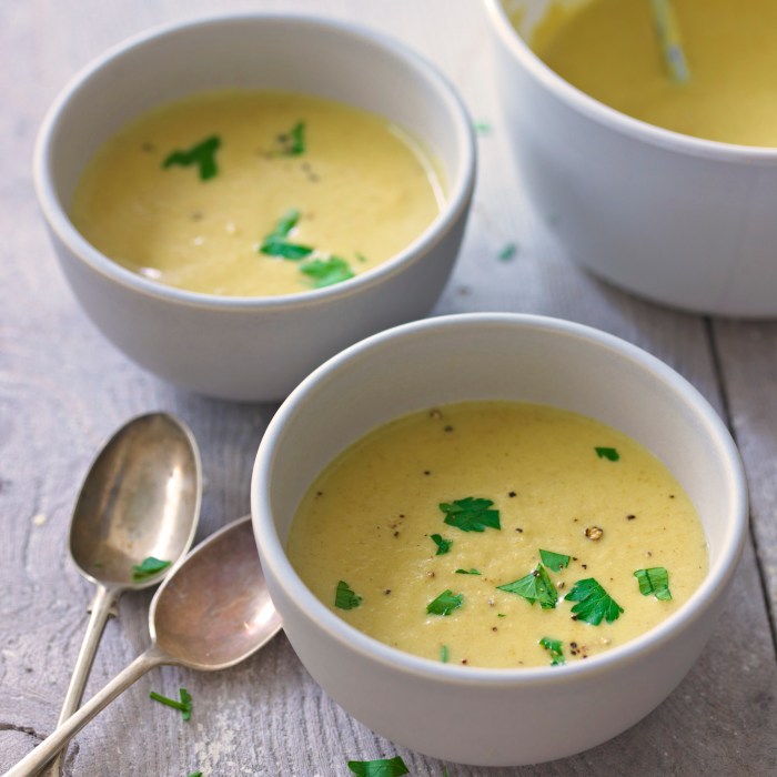 Parsnip soup recipe