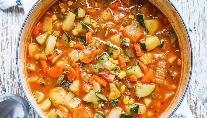 Vegetarian Vegetable Soup Recipe A Culinary Journey