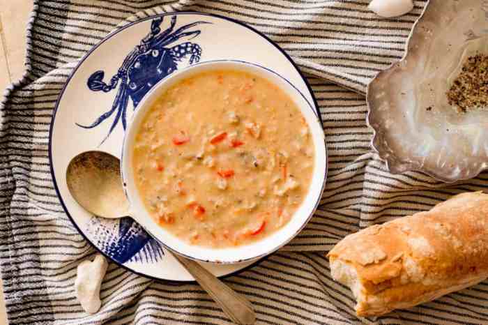 Crab soup creamy recipe make warming instant stove pot minutes comes together favorite top our