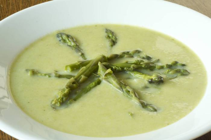 Creamy asparagus soup recipes