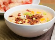 Easy Potato Soup Recipe Crock-Pot with Hash Browns