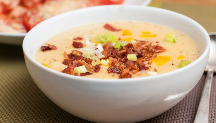 Easy Potato Soup Recipe Crock-Pot with Hash Browns