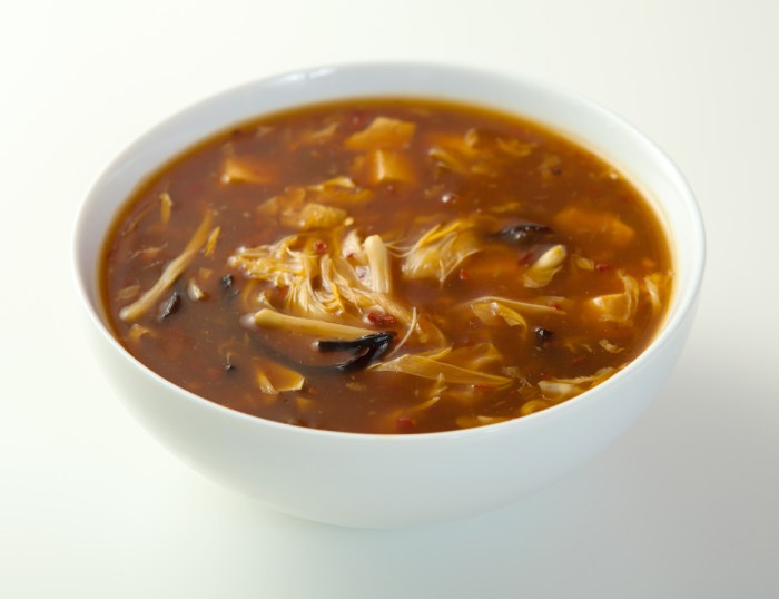 Recipe for hot and sour soup