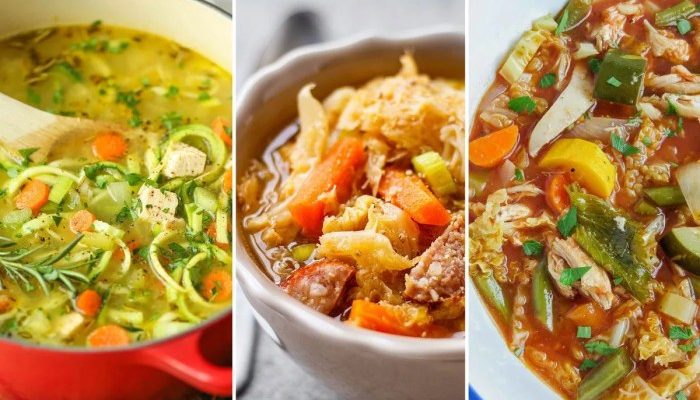 Low Carbohydrate Soup Recipes A Culinary Guide