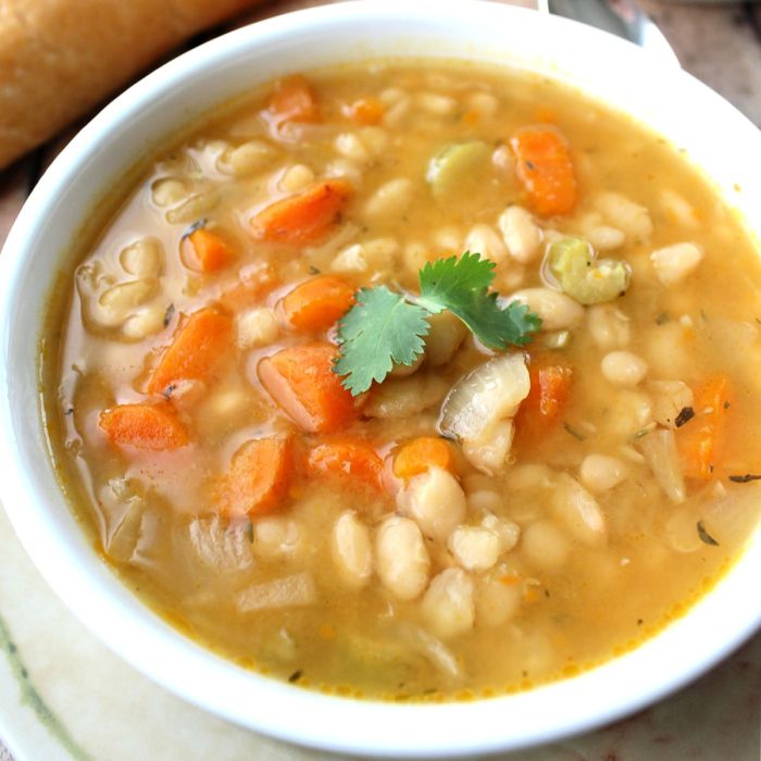 Mixed bean soup recipe