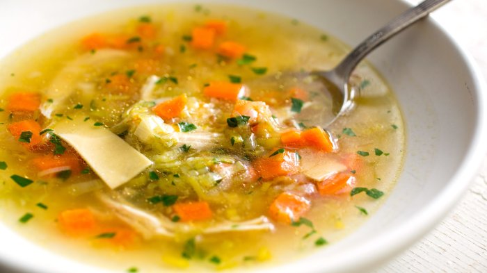 Recipes for chicken soup